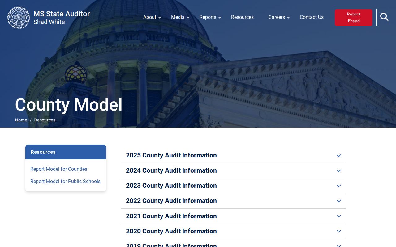 Crowder court docket State Auditor county model source boundary